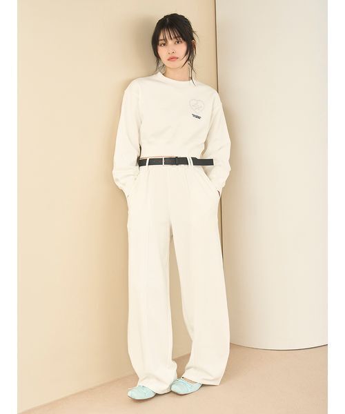 LILY BROWN（リリーブラウン）の「[L.B CANDY STOCK]スクエアバレエシューズ（スリッポン・レディース・ブラック/ホワイト/ミント・S/M/L）」の13枚目の写真