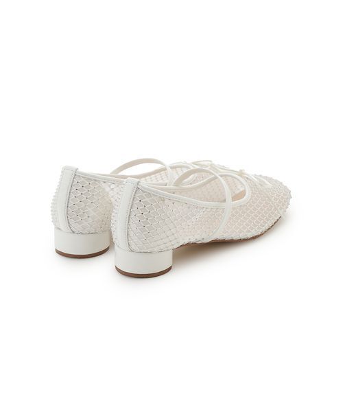 LILY BROWN（リリーブラウン）の「[L.B CANDY STOCK]スクエアバレエシューズ（スリッポン・レディース・ブラック/ホワイト/ミント・S/M/L）」の16枚目の写真