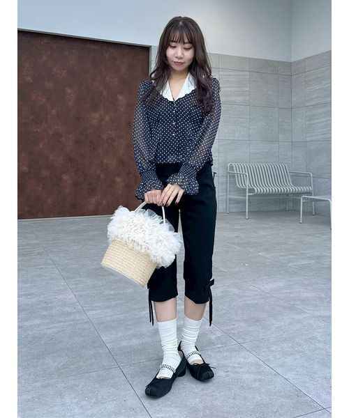 LILY BROWN（リリーブラウン）の「[L.B CANDY STOCK]スクエアバレエ