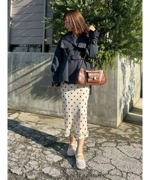 LILY BROWN（リリーブラウン）の「[L.B CANDY STOCK]スクエアバレエシューズ（スリッポン・レディース・ブラック/ホワイト/ミント・S/M/L）」の8枚目の写真