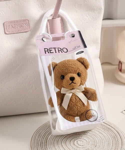 VIBGYOR（ヴィブジョー）の「oshipic/推し活 推しぬい 保護ポーチ クリア デザイン ケース S0032（ポーチ・レディース・その他1/その他2/その他3/その他5/その他11/その他8/その他4/その他7/その他9/その他12/その他6/その他14/その他10/その他13・FREE）」の2枚目の写真