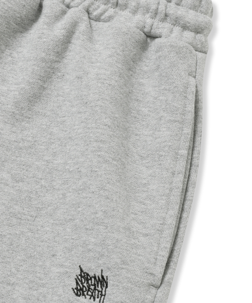 BROWNBREATH(ブラウンブレス)の「TAG SWEAT SHORTS - MELANGE GREY(その他パンツ・レディース・その他・S/M/L/XL)」の4枚目の写真