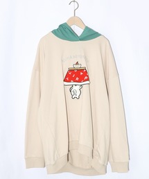 ScoLar Parity | 353142:ぐうたらの極み こたつクマフード付きプルオーバー(Tシャツ/カットソー)