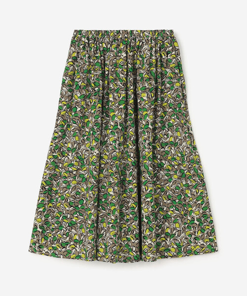 ORCIVAL（オーシバル）の「ORCIVAL | コットンポプリン プリントAラインスカート WOMEN（スカート・レディース・ブルー系その他5/グリーン系その他・1）」の16枚目の写真