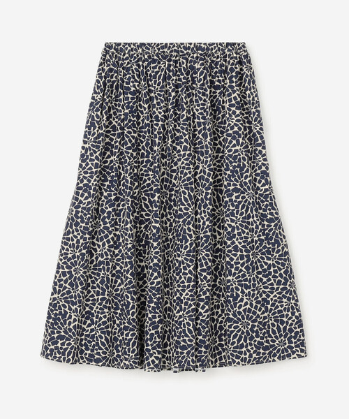 ORCIVAL（オーシバル）の「ORCIVAL | コットンポプリン プリントAラインスカート WOMEN（スカート・レディース・ブルー系その他5/グリーン系その他・1）」の20枚目の写真