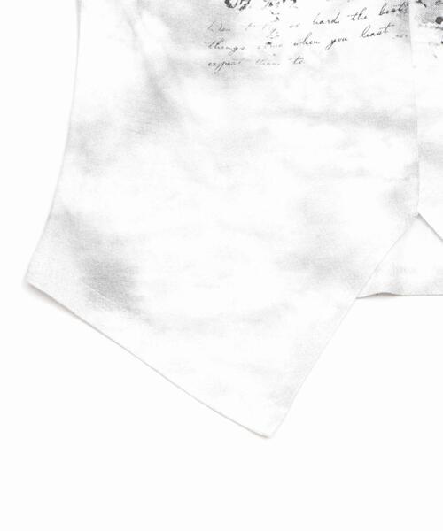 dispark(ディスパーク)の「DISPARK/【26年春新作】フロントホールデザイントップ(Tシャツ/カットソー・レディース・ベージュ/ホワイト・FREE)」の8枚目の写真