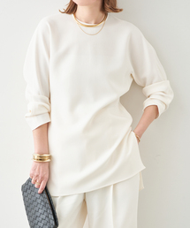 Deuxieme Classe | トリアセジョーゼット クルーネックプルオーバー(シャツ/ブラウス)