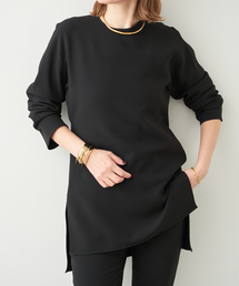 Deuxieme Classe | トリアセジョーゼット クルーネックプルオーバー(シャツ/ブラウス)