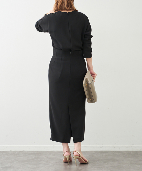 Deuxieme Classe（ドゥーズィエムクラス）の「トリアセジョーゼット クルーネックプルオーバー（シャツ/ブラウス・レディース・ホワイト/ブラック・FREE）」の14枚目の写真