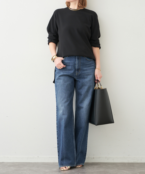 Deuxieme Classe（ドゥーズィエムクラス）の「トリアセジョーゼット クルーネックプルオーバー（シャツ/ブラウス・レディース・ホワイト/ブラック・FREE）」の16枚目の写真