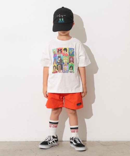 Ocean&Ground(オーシャン&グラウンド)の「シティプリントTシャツ(Tシャツ/カットソー・キッズ・ブラック/キナリ/ホワイト/ライム・140/130/120/110/100/90/80)」の12枚目の写真