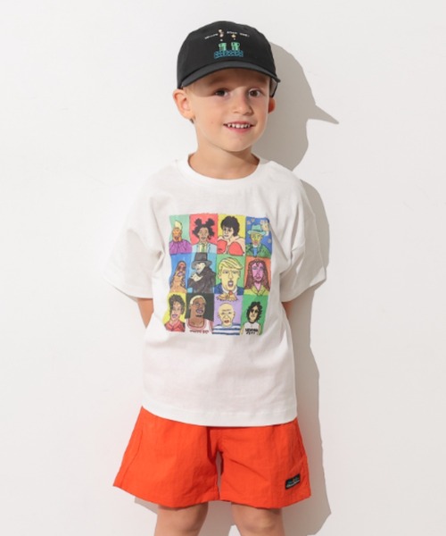 Ocean&Ground(オーシャン&グラウンド)の「シティプリントTシャツ(Tシャツ/カットソー・キッズ・ブラック/キナリ/ホワイト/ライム・140/130/120/110/100/90/80)」の14枚目の写真