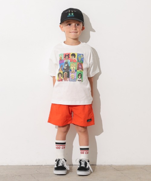 Ocean&Ground(オーシャン&グラウンド)の「シティプリントTシャツ(Tシャツ/カットソー・キッズ・ブラック/キナリ/ホワイト/ライム・140/130/120/110/100/90/80)」の15枚目の写真