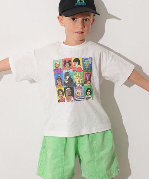 Ocean&Ground(オーシャン&グラウンド)の「シティプリントTシャツ(Tシャツ/カットソー・キッズ・ブラック/キナリ/ホワイト/ライム・140/130/120/110/100/90/80)」の20枚目の写真