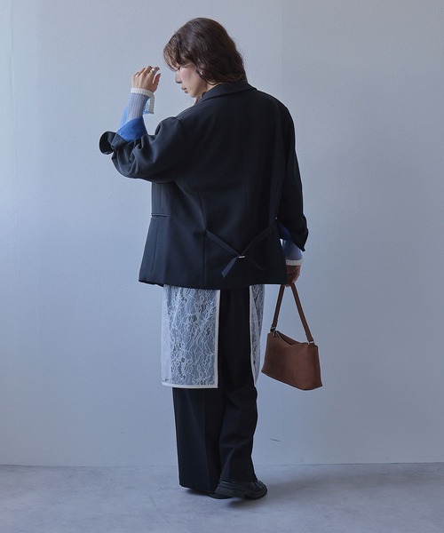 ダブルボタンオーバーサイズジャケット【セットアップ対応】（その他