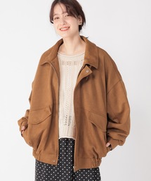 studio CLIP | 【WEB限定】スエードライクブルゾン(ブルゾン)