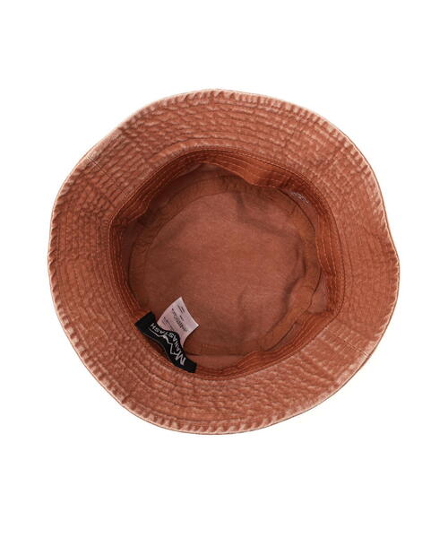 MANASTASH（マナスタッシュ）の「MANASTASH/マナスタッシュ/ORIGINAL LOGO BUCKET HAT（ハット・メンズ・ブラック/オレンジ/カーキ・F）」の20枚目の写真