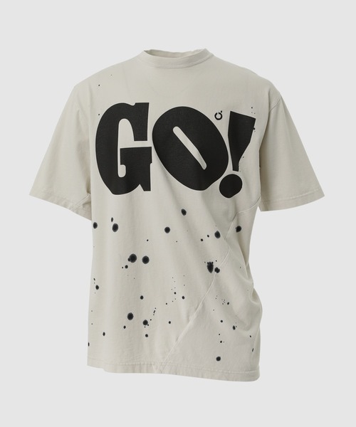 NOMA t.d.(ノーマティーディー)の「Hand Dye Twist Tee Shirt/ GO!(Tシャツ/カットソー・メンズ・レッド/その他・3/4)」の2枚目の写真