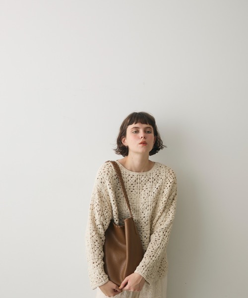full/fill.(フルフィル)の「braid desigh one shoulder bag / ブレードデザインワンショルダーバッグ(ショルダーバッグ・レディース・ブラック/ブラウン・FREE)」の4枚目の写真