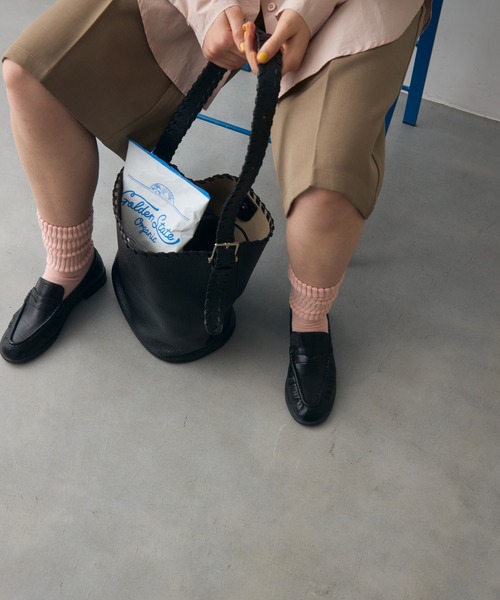 full/fill.(フルフィル)の「braid desigh one shoulder bag / ブレードデザインワンショルダーバッグ(ショルダーバッグ・レディース・ブラック/ブラウン・FREE)」の20枚目の写真
