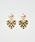 SLY�i�X���C�j�́uRHINESTONE HEART P/EARRING ���C���X�g�[���n�[�g�s�A�X �t���i�s�A�X�i�����p�j�j�v�b�S�[���h