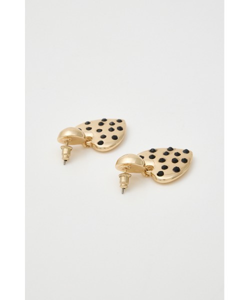 SLY(スライ)の「RHINESTONE HEART P/EARRING ラインストーンハートピアス 春服(ピアス(両耳用)・レディース・ゴールド/シルバー・FREE)」の10枚目の写真