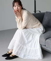 レースティアードスカート