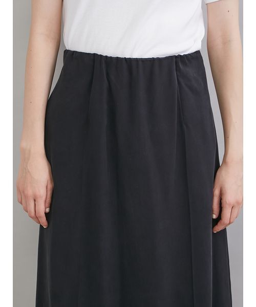 Mila Owen（ミラオーウェン）の「レースヘムスカート（スカート・レディース・ネイビー/ミント/ブラック・1/0）」の6枚目の写真