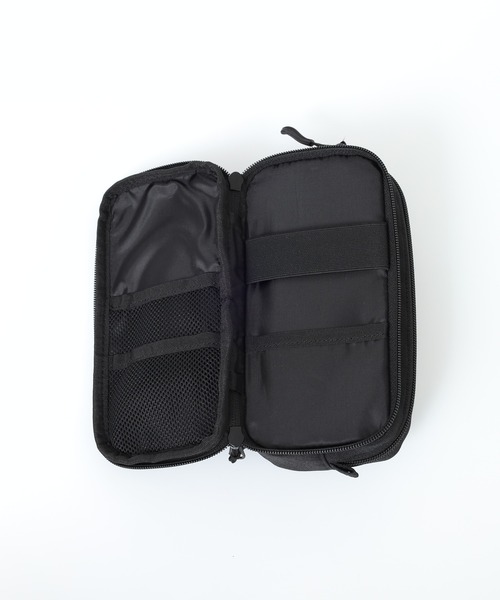 Dickies（ディッキーズ）の「Dickiesﾎﾟﾘﾗﾊﾞｰﾜｯﾍﾟﾝ多機能ﾎﾟｰﾁ（ポーチ・メンズ・ブラック系/ブラック・FREE）」の10枚目の写真