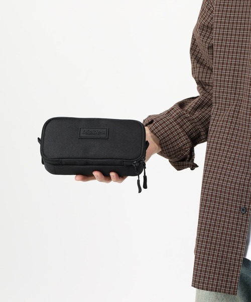 Dickies（ディッキーズ）の「Dickiesﾎﾟﾘﾗﾊﾞｰﾜｯﾍﾟﾝ多機能ﾎﾟｰﾁ（ポーチ・メンズ・ブラック系/ブラック・FREE）」の16枚目の写真