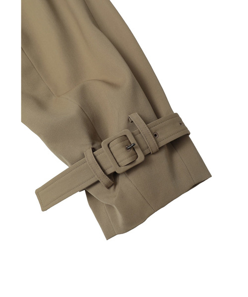 1er Arrondissement（プルミエアロンディスモン）の「ウールギャバジントレンチコート（その他アウター・レディース・ブルー系その他3/カーキ・38/36）」の20枚目の写真