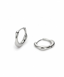 Soft Square Hoop Pierce / 金属アレルギー対応