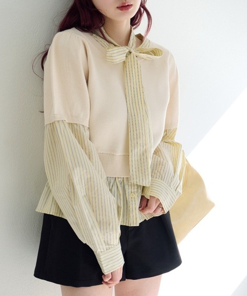 Theory 20aw プルオーバーボウタイブラウス Theory 20aw プルオーバーボウタイブラウス 【公式通販】