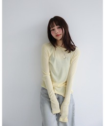 シアーボートネックPO