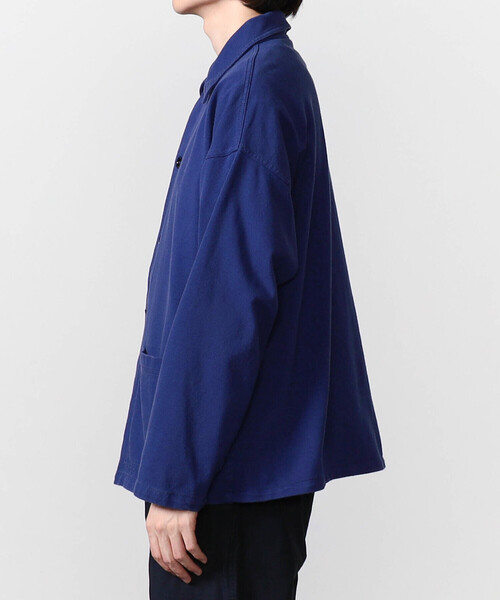 VETRA（ベトラ）の「VETRA | 〈別注〉ヘビージャージ ジャケット MEN（カバーオール・メンズ・ブラック/ネイビー・42/44）」の11枚目の写真