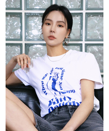WAVE UNION（ウェーブユニオン）の「Kittys delight T-shirt white（Tシャツ/カットソー）」