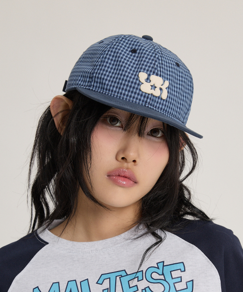セール】YKロゴチェックキャップネイビー（キャップ）｜WaiKei