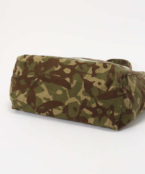P.A.M.（パム）の「【P.A.M/パム】GARDEN VARIETY CAMO TOTE BAG（トートバッグ・レディース・カーキ・FREE）」の4枚目の写真