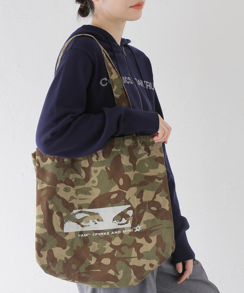 P.A.M.（パム）の「【P.A.M/パム】GARDEN VARIETY CAMO TOTE BAG（トートバッグ・レディース・カーキ・FREE）」の15枚目の写真
