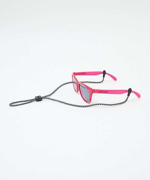 CHUMS（チャムス）の「【CHMUS/チャムス】Slip Fit 3mm Rope/スリップフィット3mmロープ/サングラス眼鏡グラスコード/ユニセックス（サングラス・メンズ・ネイビー/グリーン系その他/ブルー系その他/ブラック/カーキ/ブラウン系その他/オレンジ系その他/ブラック系その他・フリー）」の3枚目の写真