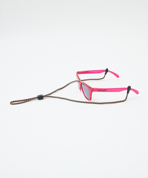 CHUMS（チャムス）の「【CHMUS/チャムス】Slip Fit 3mm Rope/スリップフィット3mmロープ/サングラス眼鏡グラスコード/ユニセックス（サングラス・メンズ・ネイビー/グリーン系その他/ブルー系その他/ブラック/カーキ/ブラウン系その他/オレンジ系その他/ブラック系その他・フリー）」の4枚目の写真