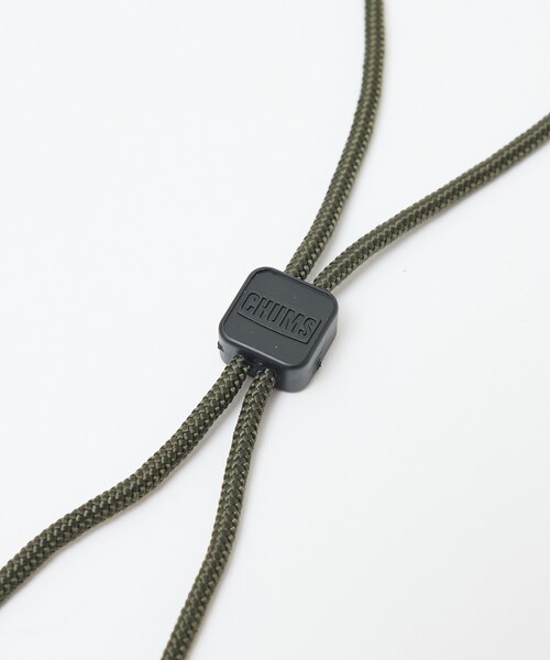 CHUMS（チャムス）の「【CHMUS/チャムス】Slip Fit 3mm Rope/スリップフィット3mmロープ/サングラス眼鏡グラスコード/ユニセックス（サングラス・メンズ・ネイビー/グリーン系その他/ブルー系その他/ブラック/カーキ/ブラウン系その他/オレンジ系その他/ブラック系その他・フリー）」の18枚目の写真