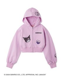 sanrio house（サンリオハウス）の「クロップドアップリケフーディー（パーカー）」