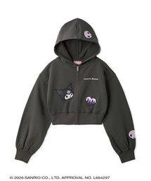 sanrio house（サンリオハウス）の「クロップドアップリケフーディー（パーカー）」