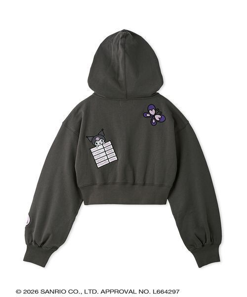 サンリオハウス　クロップドアップリケフーディー クロップドアップリケフーディー（パーカー）｜sanrio house（サンリオ