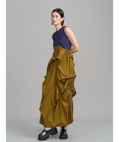 UN3D.（アンスリード）の「RANDOM TUCK LIGHT OP / ランダムタックライトワンピース（ワンピース・レディース・ブラック/その他1・36/38）」の5枚目の写真