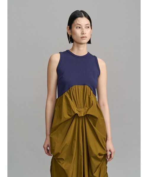 UN3D.（アンスリード）の「RANDOM TUCK LIGHT OP / ランダムタックライトワンピース（ワンピース・レディース・ブラック/その他1・36/38）」の8枚目の写真