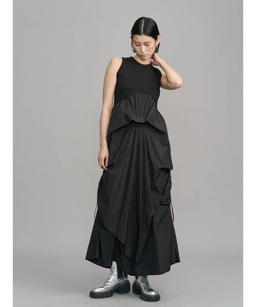 UN3D.（アンスリード）の「RANDOM TUCK LIGHT OP / ランダムタックライトワンピース（ワンピース・レディース・ブラック/その他1・36/38）」の11枚目の写真