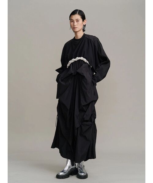 UN3D.（アンスリード）の「RANDOM TUCK LIGHT OP / ランダムタックライトワンピース（ワンピース・レディース・ブラック/その他1・36/38）」の16枚目の写真