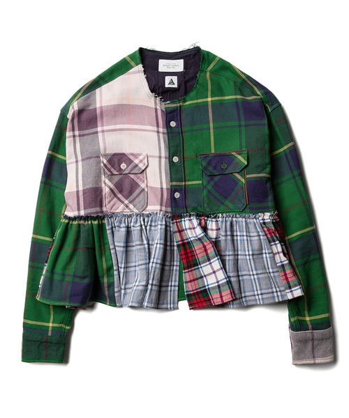 UNUSED（アンユーズド）の「【 UNUSED × YuumiARIA 】crazy pattern ruffled shirt（シャツ/ブラウス・レディース・その他・FREE）」の19枚目の写真